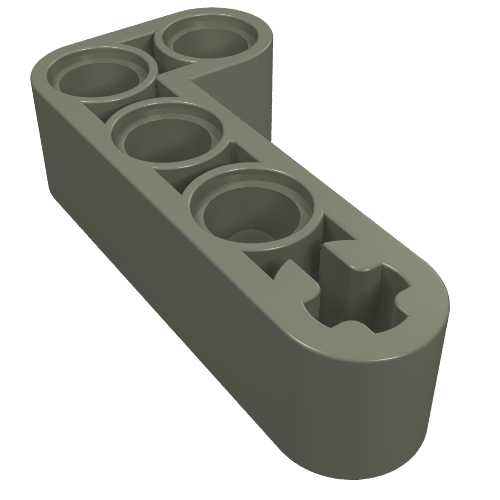 Part 32140 - Technic, Liftarm, Modified Bent Thick L-Shape 2 x 4 - De BrickPlaats
