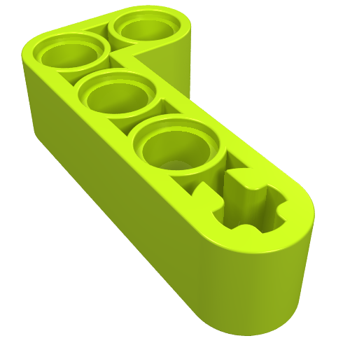 Part 32140 - Technic, Liftarm, Modified Bent Thick L-Shape 2 x 4 - De BrickPlaats