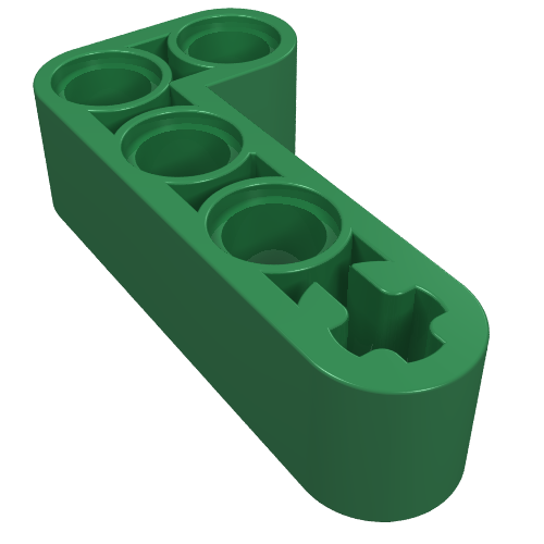 Part 32140 - Technic, Liftarm, Modified Bent Thick L-Shape 2 x 4 - De BrickPlaats