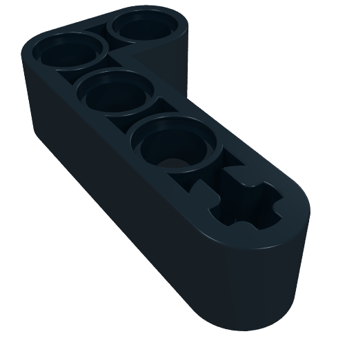 Part 32140 - Technic, Liftarm, Modified Bent Thick L-Shape 2 x 4 - De BrickPlaats