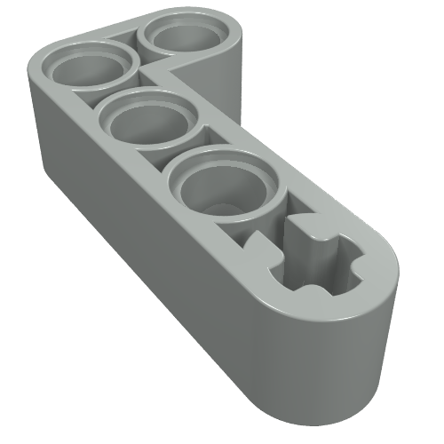 Part 32140 - Technic, Liftarm, Modified Bent Thick L-Shape 2 x 4 - De BrickPlaats