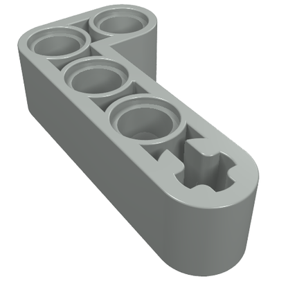 Part 32140 - Technic, Liftarm, Modified Bent Thick L-Shape 2 x 4 - De BrickPlaats