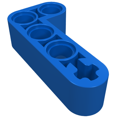 Part 32140 - Technic, Liftarm, Modified Bent Thick L-Shape 2 x 4 - De BrickPlaats