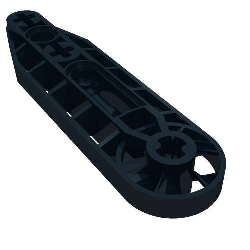 Part 32177 - Technic, Liftarm, Modified Fan 1 x 7 - De BrickPlaats