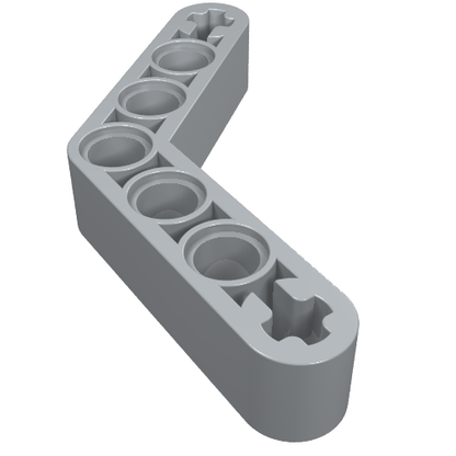 Part 32348 - Technic, Liftarm, Modified Bent Thick 1 x 7 (4 - 4) - De BrickPlaats