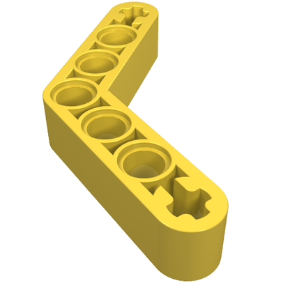 Part 32348 - Technic, Liftarm, Modified Bent Thick 1 x 7 (4 - 4) - De BrickPlaats