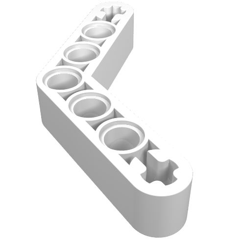 Part 32348 - Technic, Liftarm, Modified Bent Thick 1 x 7 (4 - 4) - De BrickPlaats