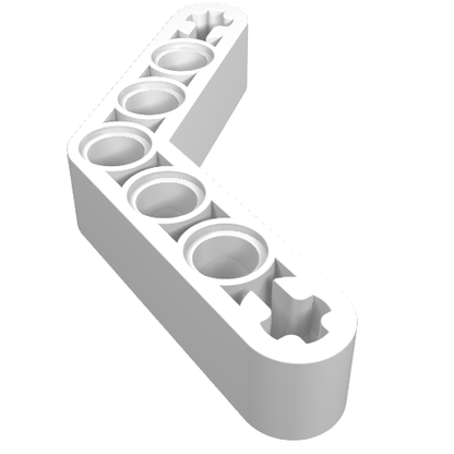 Part 32348 - Technic, Liftarm, Modified Bent Thick 1 x 7 (4 - 4) - De BrickPlaats