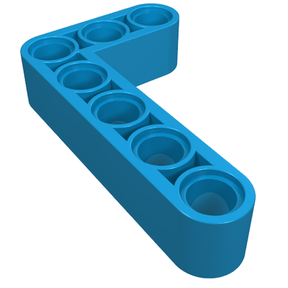 Part 32526 - Technic, Liftarm, Modified Bent Thick L-Shape 3 x 5 - De BrickPlaats