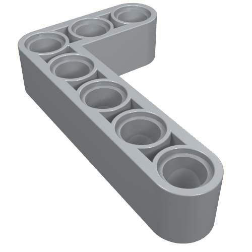 Part 32526 - Technic, Liftarm, Modified Bent Thick L-Shape 3 x 5 - De BrickPlaats