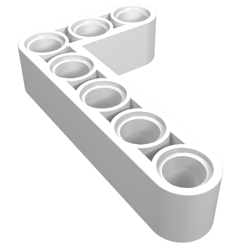 Part 32526 - Technic, Liftarm, Modified Bent Thick L-Shape 3 x 5 - De BrickPlaats