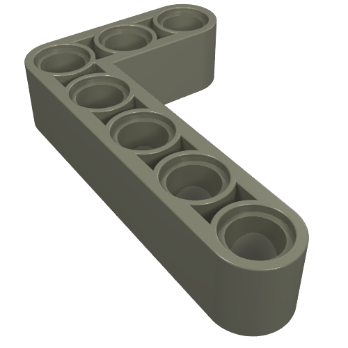 Part 32526 - Technic, Liftarm, Modified Bent Thick L-Shape 3 x 5 - De BrickPlaats