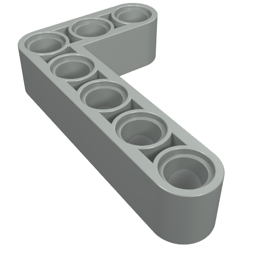 Part 32526 - Technic, Liftarm, Modified Bent Thick L-Shape 3 x 5 - De BrickPlaats
