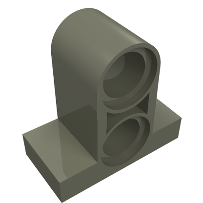 Part 32530 - Technic, Pin Connector Plate 1 x 2 x 1 2/3 with 2 Holes (Double on Top) - De BrickPlaats