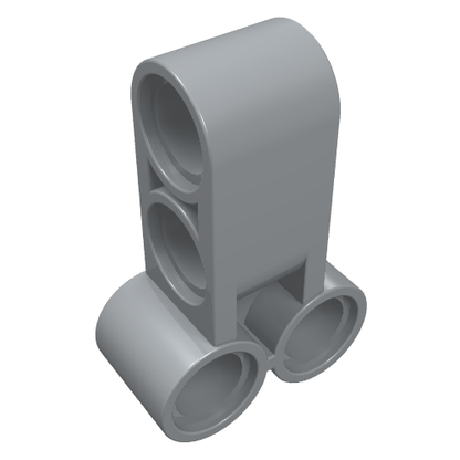Part 32557 - Technic, Pin Connector Perpendicular Double 3L - De BrickPlaats