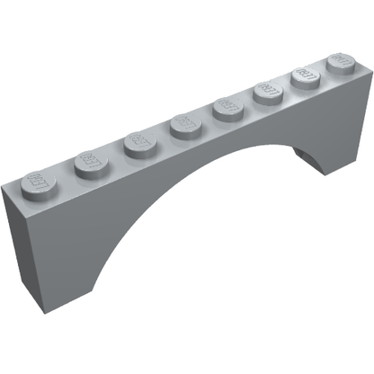 Part 3308 - Arch 1 x 8 x 2 - De BrickPlaats