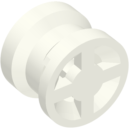 Part 34337 - Wheel 8mm D. x 6mm with Slot - De BrickPlaats