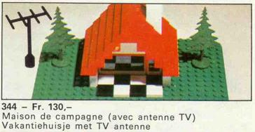Set 344 - Bungalow - De BrickPlaats