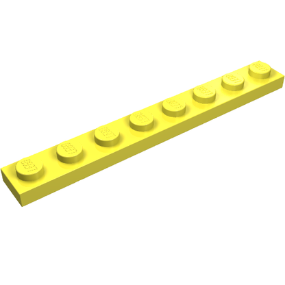 Part 3460 - Plate 1 x 8 - De BrickPlaats
