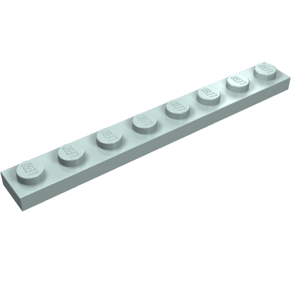 Part 3460 - Plate 1 x 8 - De BrickPlaats