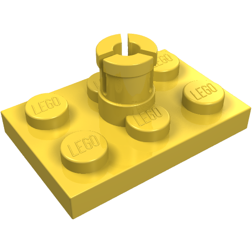 Part 3462 - Plate, Modified 2 x 3 with Helicopter Rotor Holder - De BrickPlaats