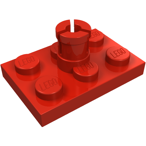 Part 3462 - Plate, Modified 2 x 3 with Helicopter Rotor Holder - De BrickPlaats