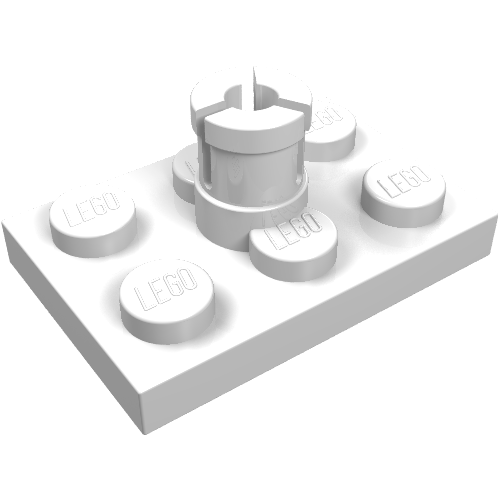 Part 3462 - Plate, Modified 2 x 3 with Helicopter Rotor Holder - De BrickPlaats