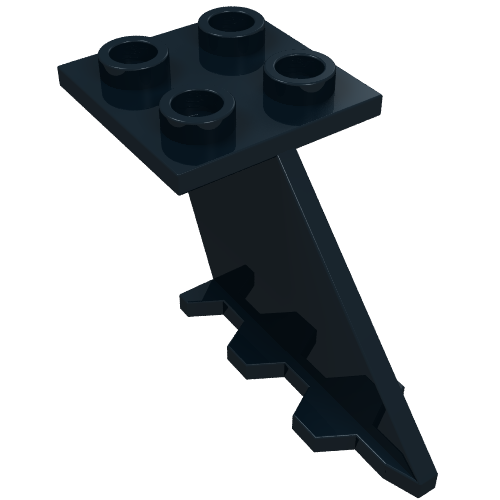 Part 3479 - Tail 4 x 2 x 2 - De BrickPlaats