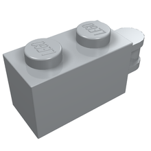 Part 34816 - Brick, Modified 1 x 2 with Bar Handle on End - Bar Flush with Edge - De BrickPlaats