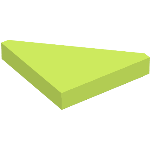 Part 35787 - Tile, Modified 2 x 2 Triangular - De BrickPlaats