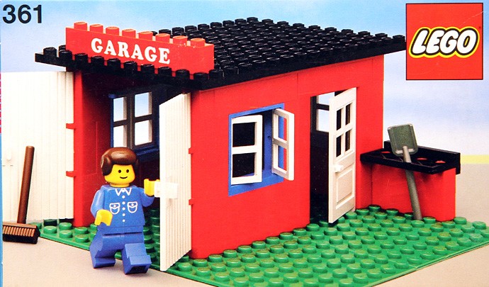 Set 361-2 - Garage - De BrickPlaats