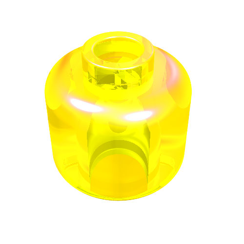 Part 3626 - Minifigure, Head (Plain) - De BrickPlaats