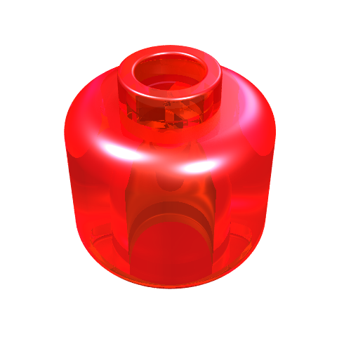 Part 3626 - Minifigure, Head (Plain) - De BrickPlaats