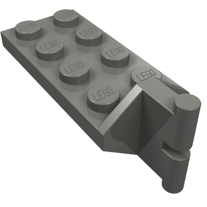 Part 3639 - Hinge Plate 2 x 4 with Articulated Joint - Male - De BrickPlaats