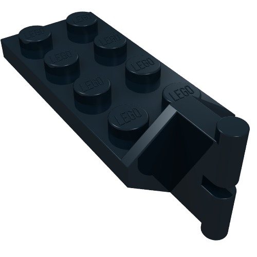 Part 3639 - Hinge Plate 2 x 4 with Articulated Joint - Male - De BrickPlaats