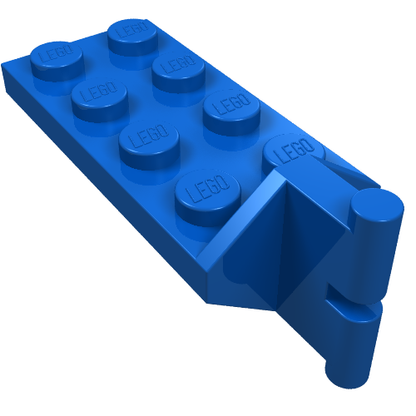 Part 3639 - Hinge Plate 2 x 4 with Articulated Joint - Male - De BrickPlaats