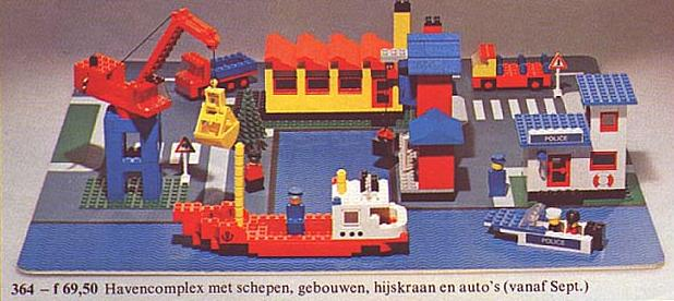 Set 364 - Harbour Scene - De BrickPlaats