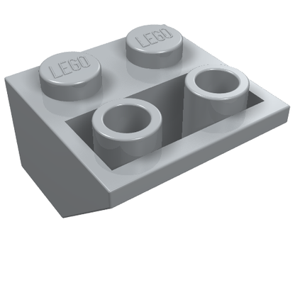 Part 3660 - Slope, Inverted 45 2 x 2 with Flat Bottom Pin - De BrickPlaats