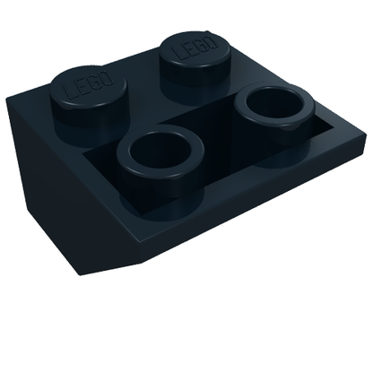 Part 3660 - Slope, Inverted 45 2 x 2 with Flat Bottom Pin - De BrickPlaats