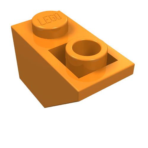 Part 3665 - Slope, Inverted 45 2 x 1 - De BrickPlaats