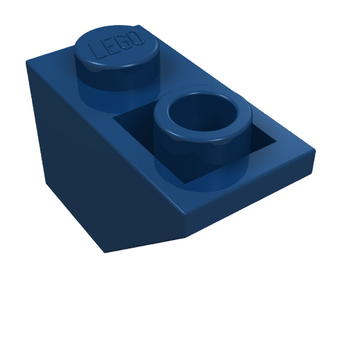Part 3665 - Slope, Inverted 45 2 x 1 - De BrickPlaats