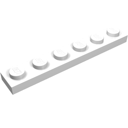 Part 3666 - Plate 1 x 6 - De BrickPlaats