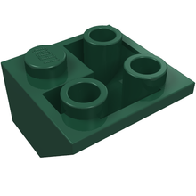 Part 3676 - Slope, Inverted 45 2 x 2 Double Convex - De BrickPlaats