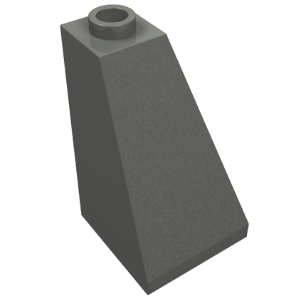 Part 3685 - Slope 75 2 x 2 x 3 Double Convex - De BrickPlaats