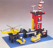 Set 369 - Coast Guard Station - De BrickPlaats