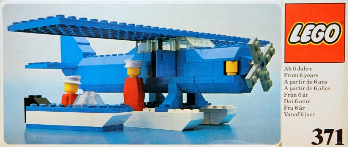 Set 371-3 - Seaplane - De BrickPlaats