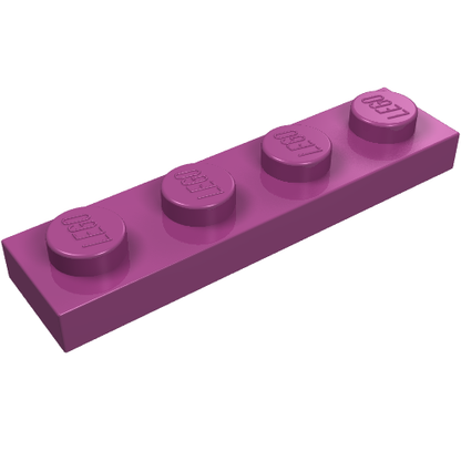 Part 3710 - Plate 1 x 4 - De BrickPlaats