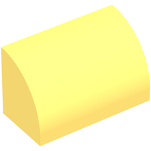Part 37352 - Slope, Curved 1 x 2 - De BrickPlaats