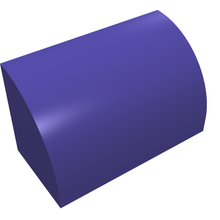 Part 37352 - Slope, Curved 1 x 2 - De BrickPlaats