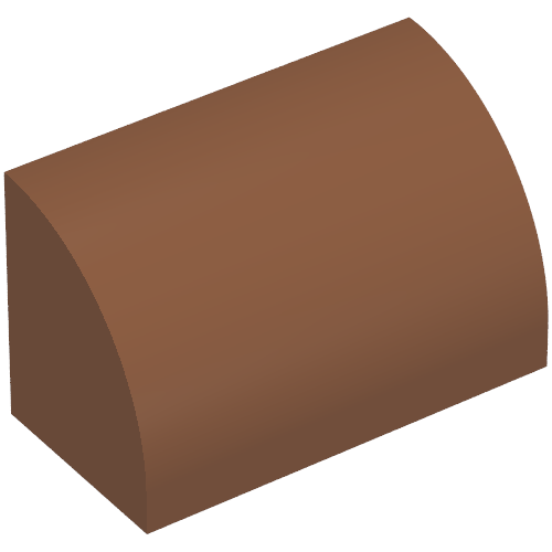 Part 37352 - Slope, Curved 1 x 2 - De BrickPlaats